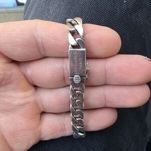 Men's Silver Chain Bracelet